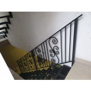 Лестница кованая металлическая с перилами «Египет»